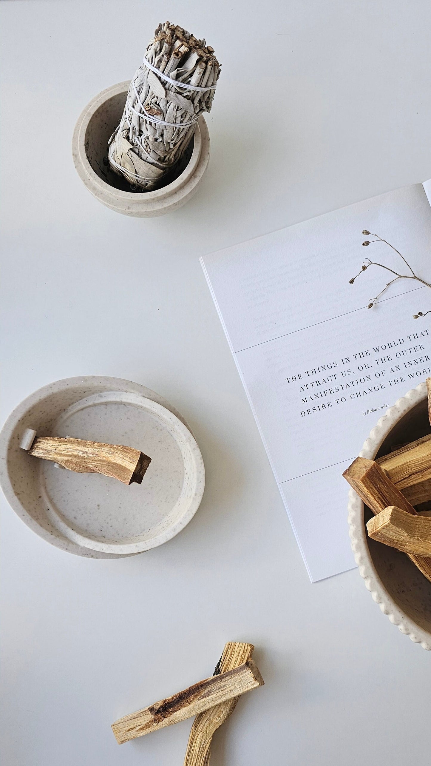 Shaped Smudge Burner Dish Palo Santo Holder